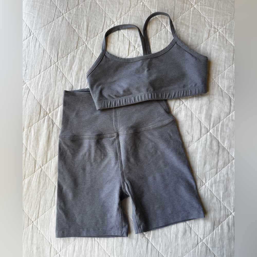 Beyond Yoga Grey Haze Set